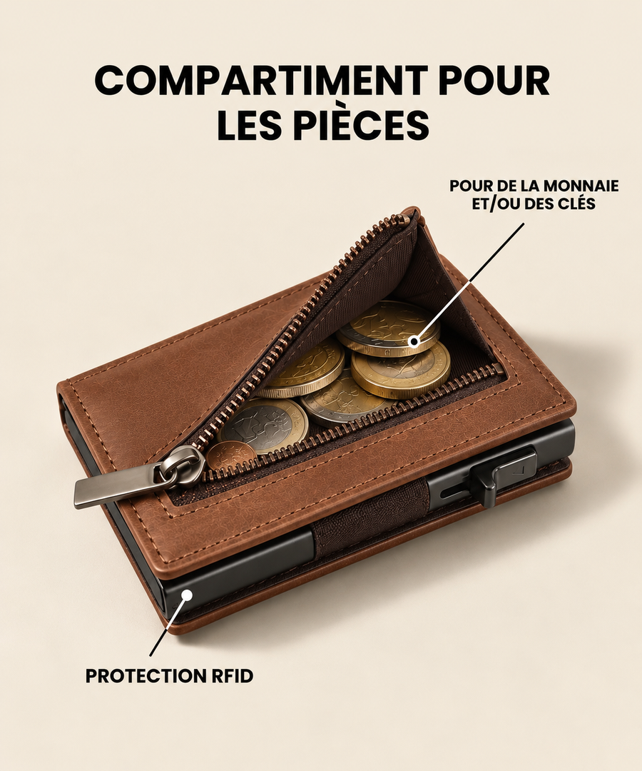 La poche zippée